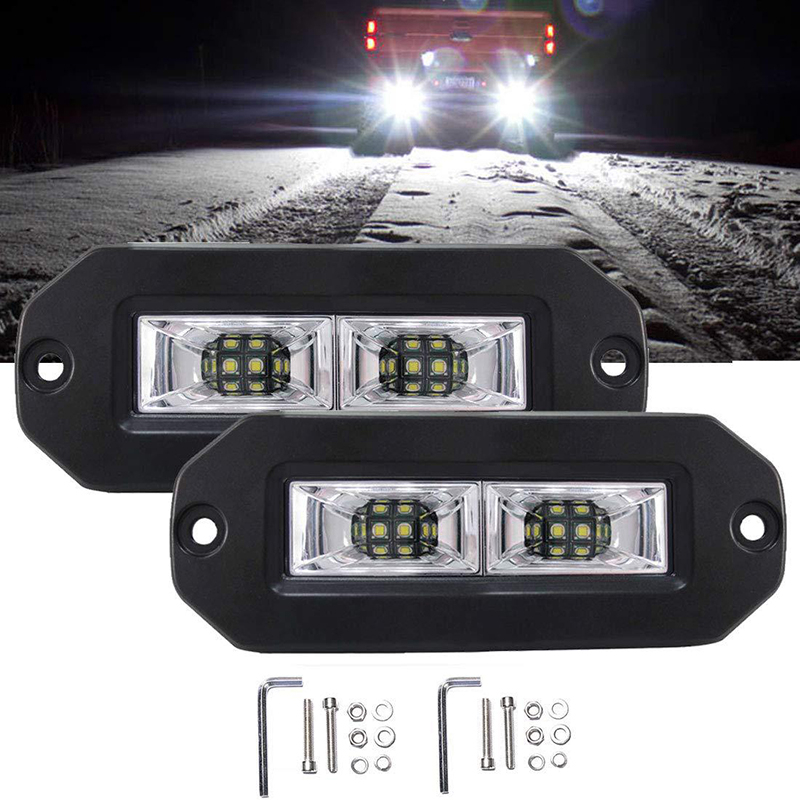 40W 6.7Inch Led Work Lights Truck Tractor Fog Driving Light Offroad
